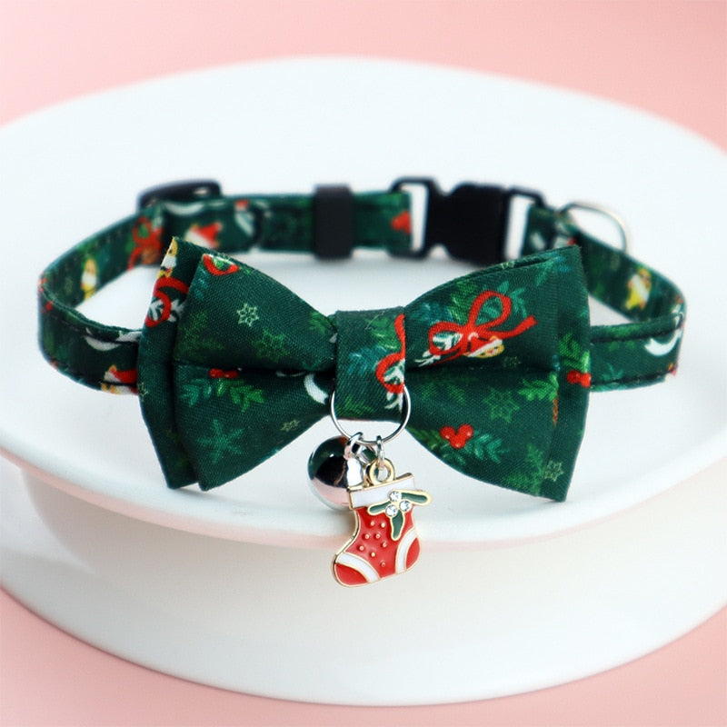 Christmas Cat Collars