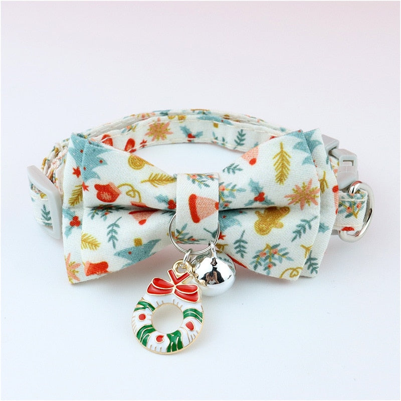 Christmas Cat Collars
