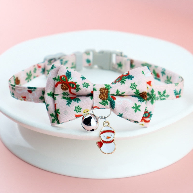 Christmas Cat Collars