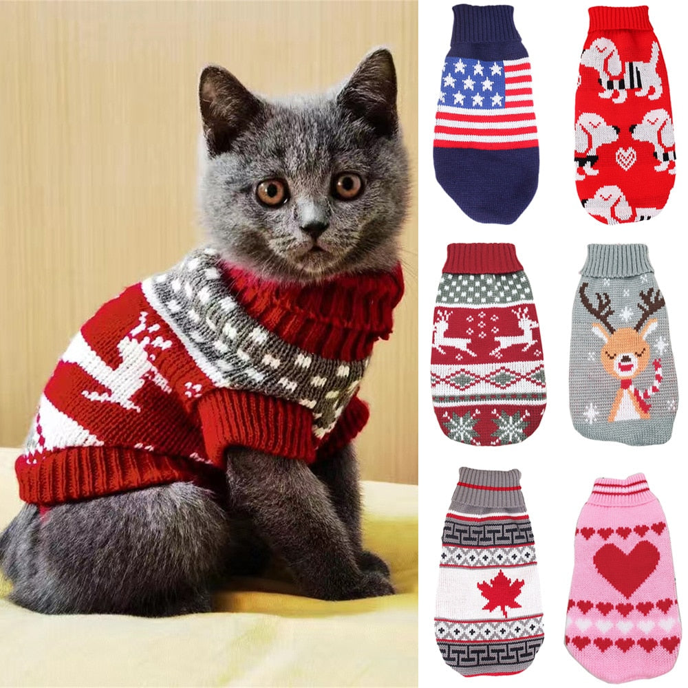Christmas Clothes for Cats