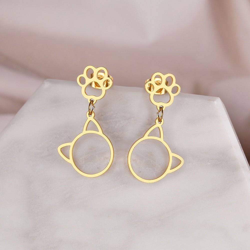 Classic Cat Earrings