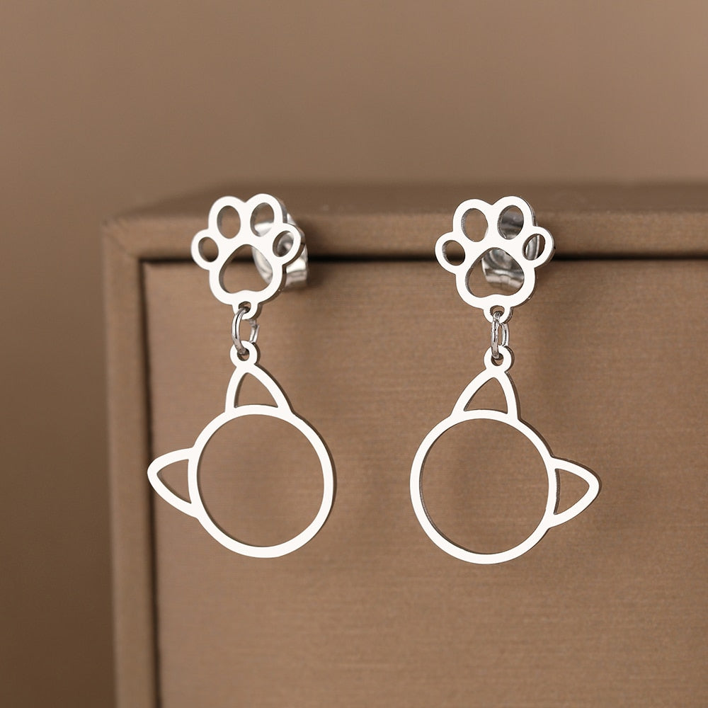 Classic Cat Earrings