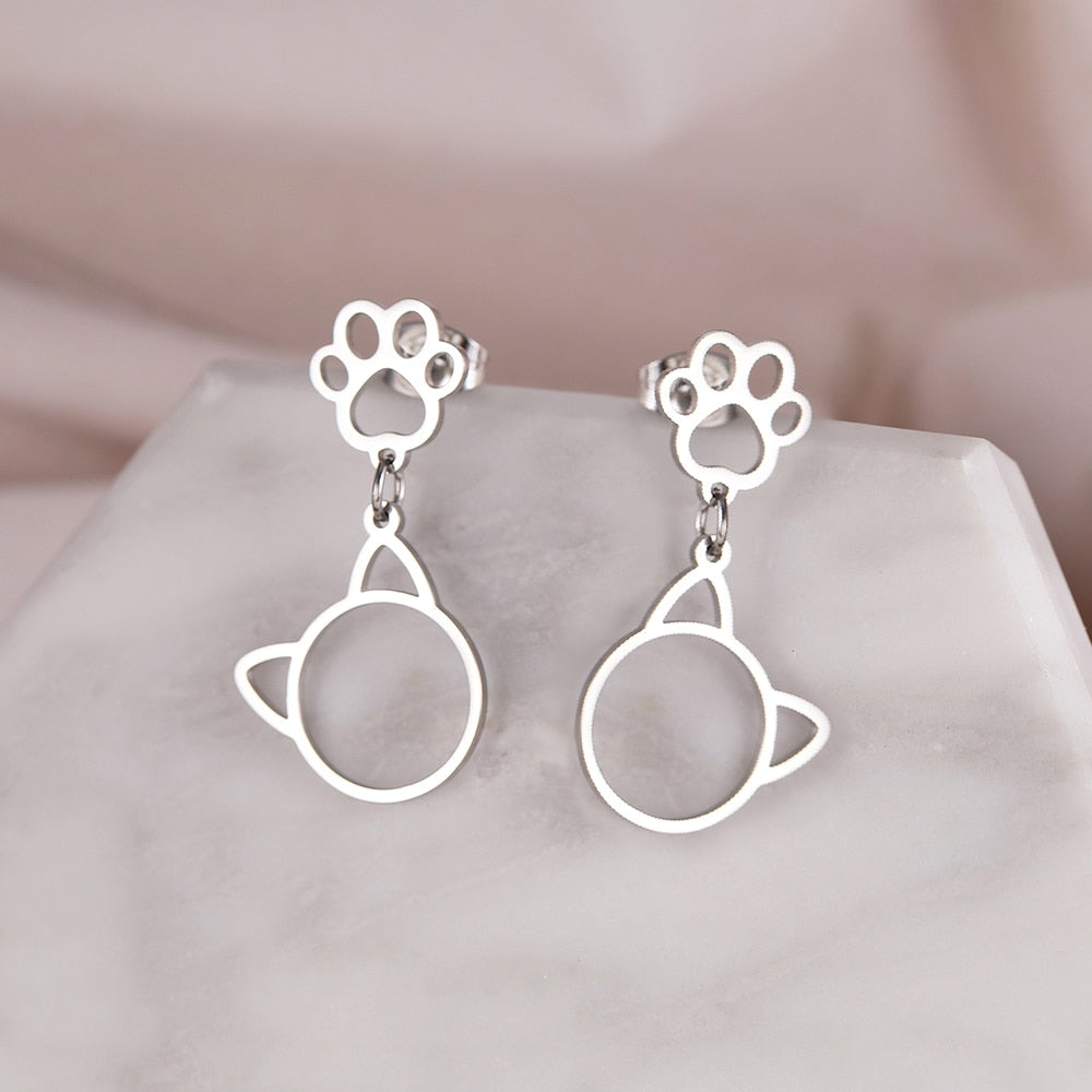 Classic Cat Earrings