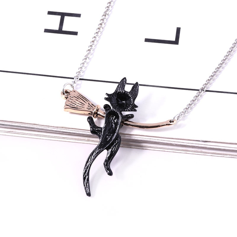 Coraline Cat Necklace