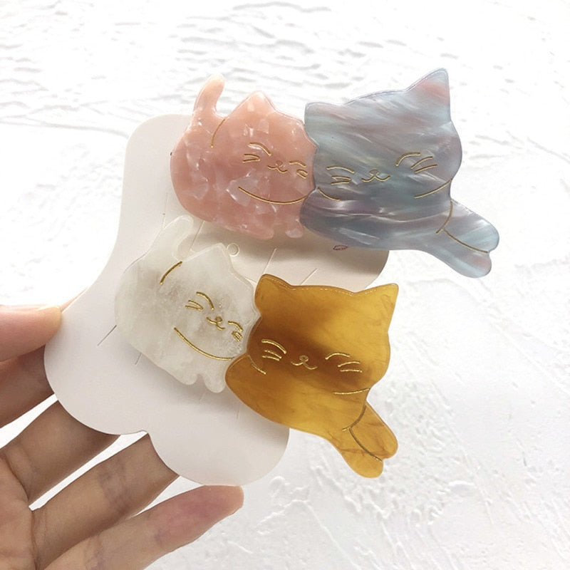 Couple Cat Hair Clip