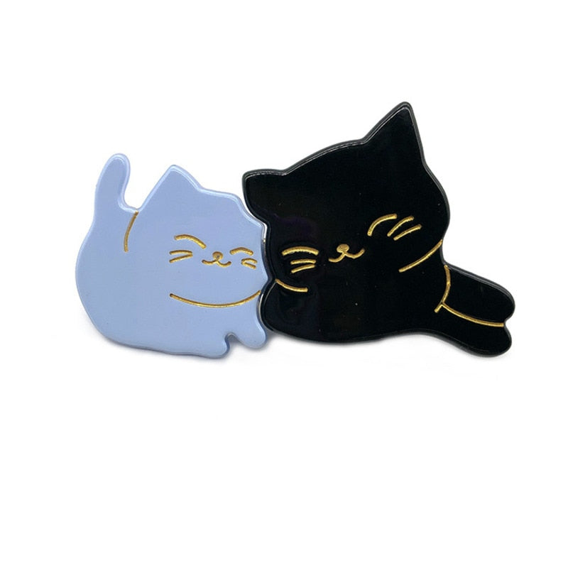 Couple Cat Hair Clip