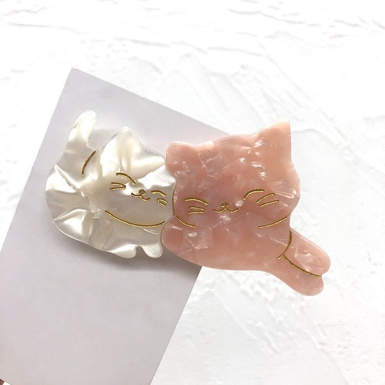 Couple Cat Hair Clip