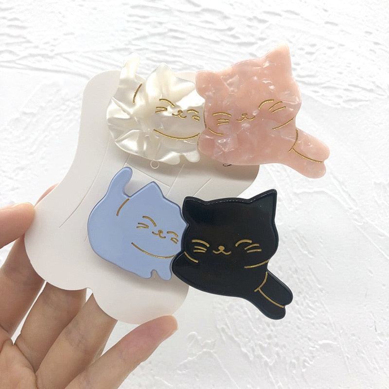 Couple Cat Hair Clip