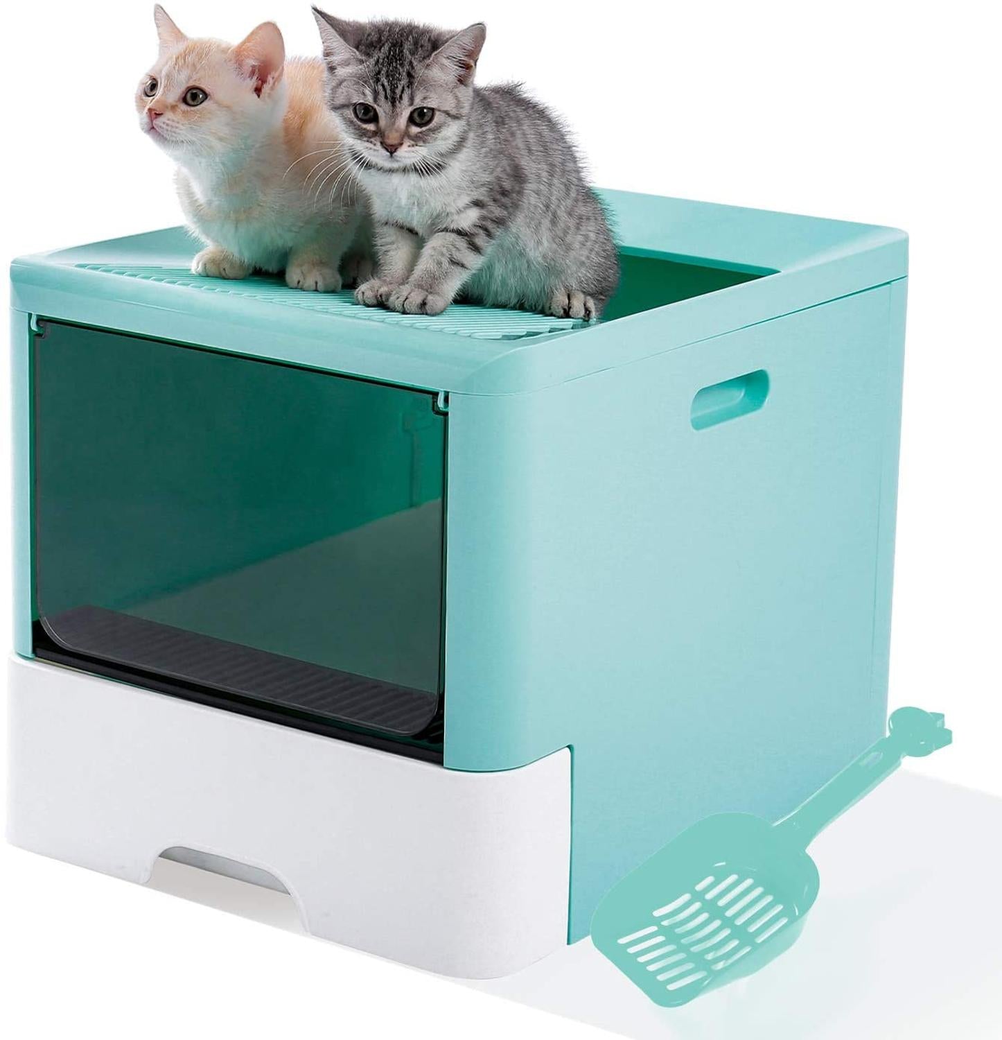 Covered Cat Litter Box