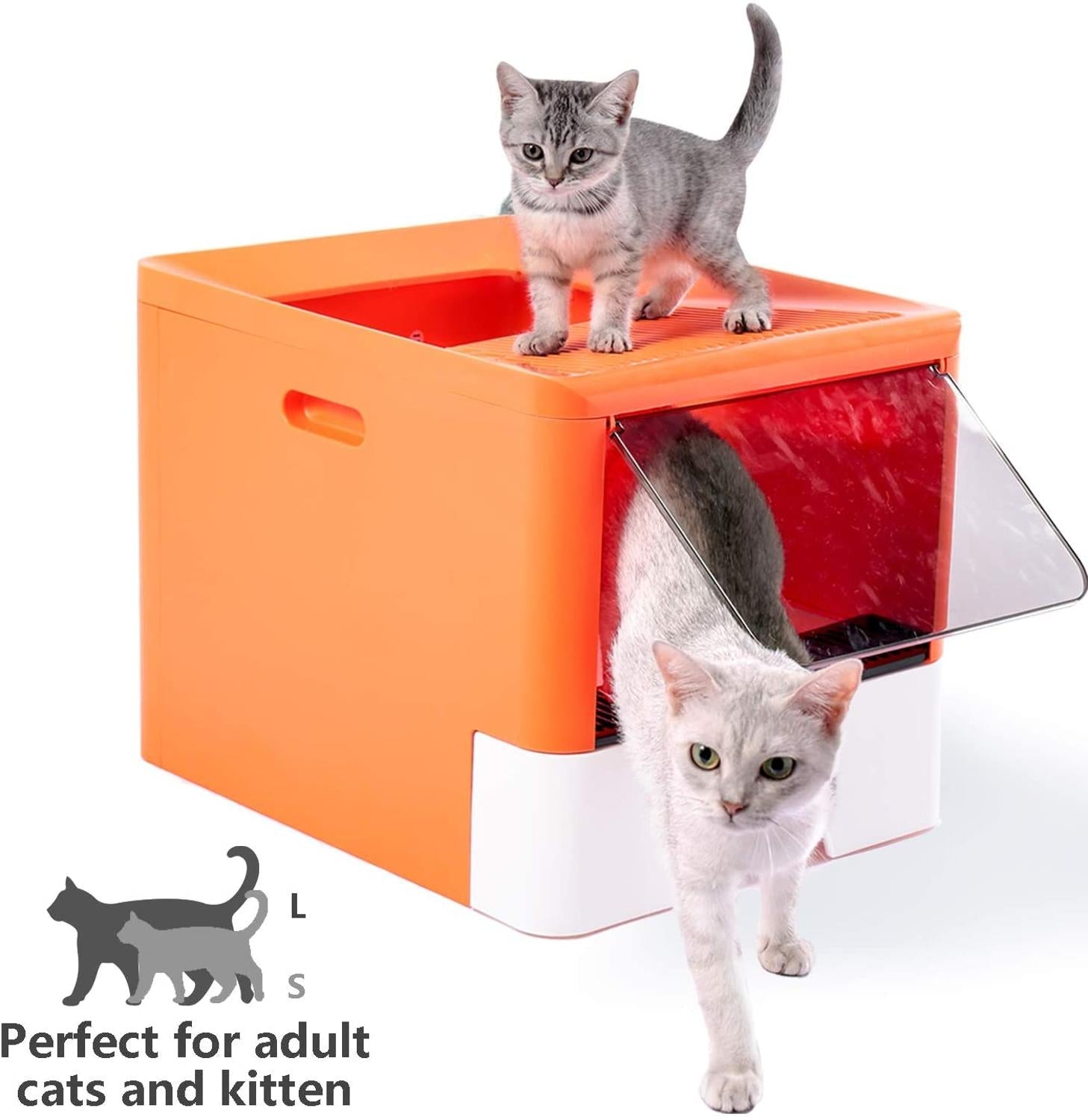Covered Cat Litter Box
