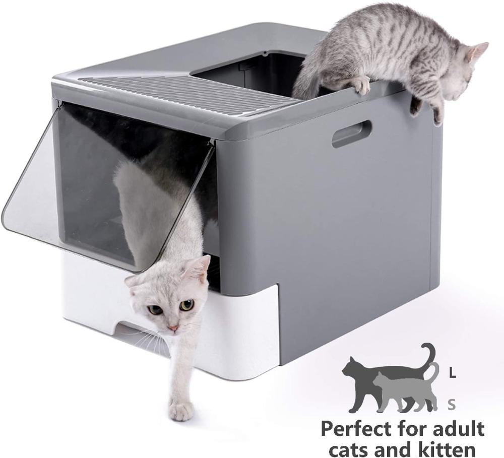 Covered Cat Litter Box