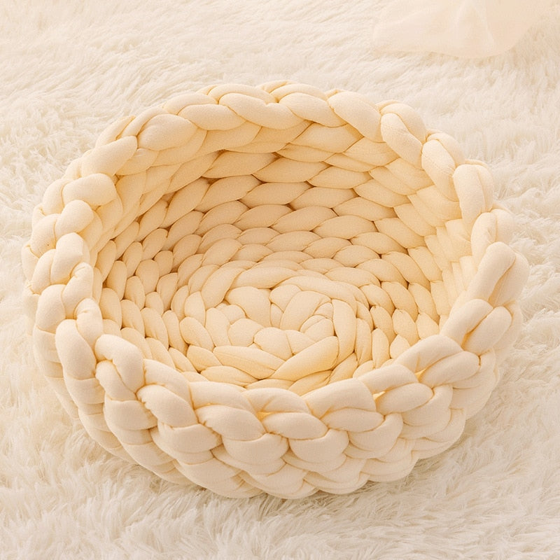 Crochet Cat Bed