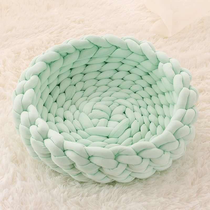Crochet Cat Bed