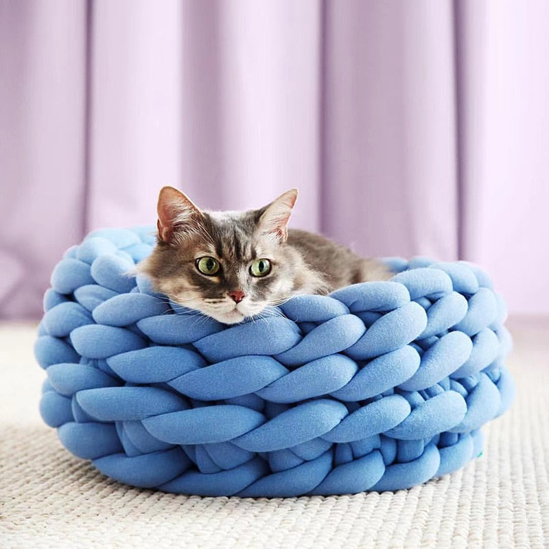 Crochet Cat Bed