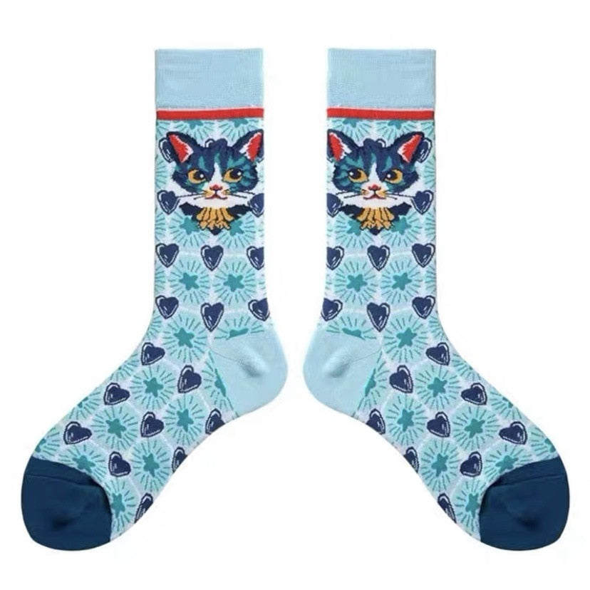 Crochet Cat Socks