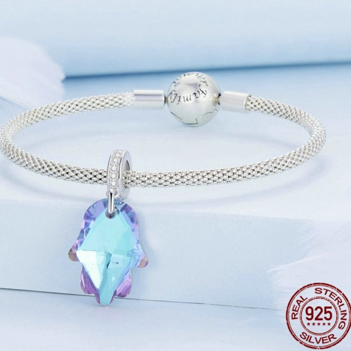 Crystal Cat Charm