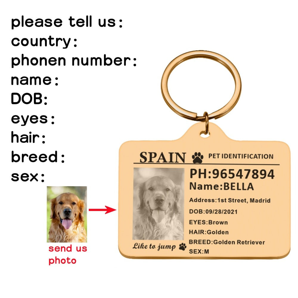 Custom Pet ID Tags