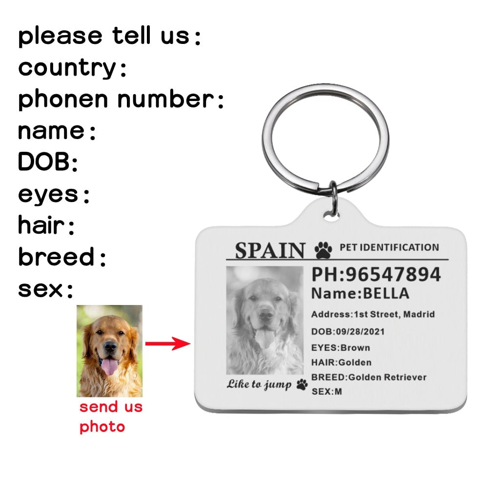 Custom Pet ID Tags