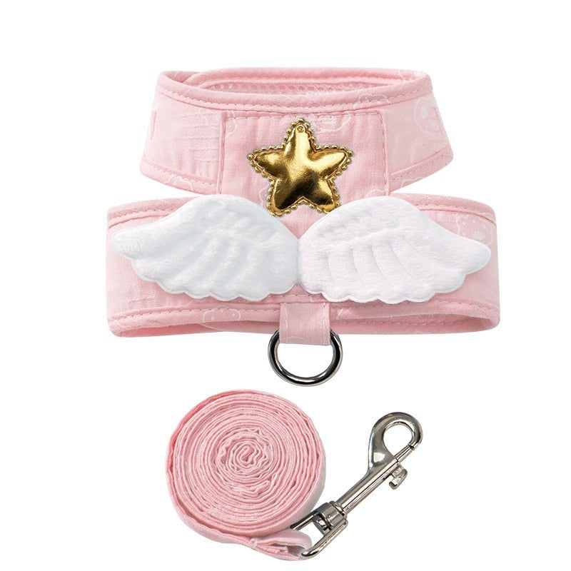 Cute Angel Cat Harness