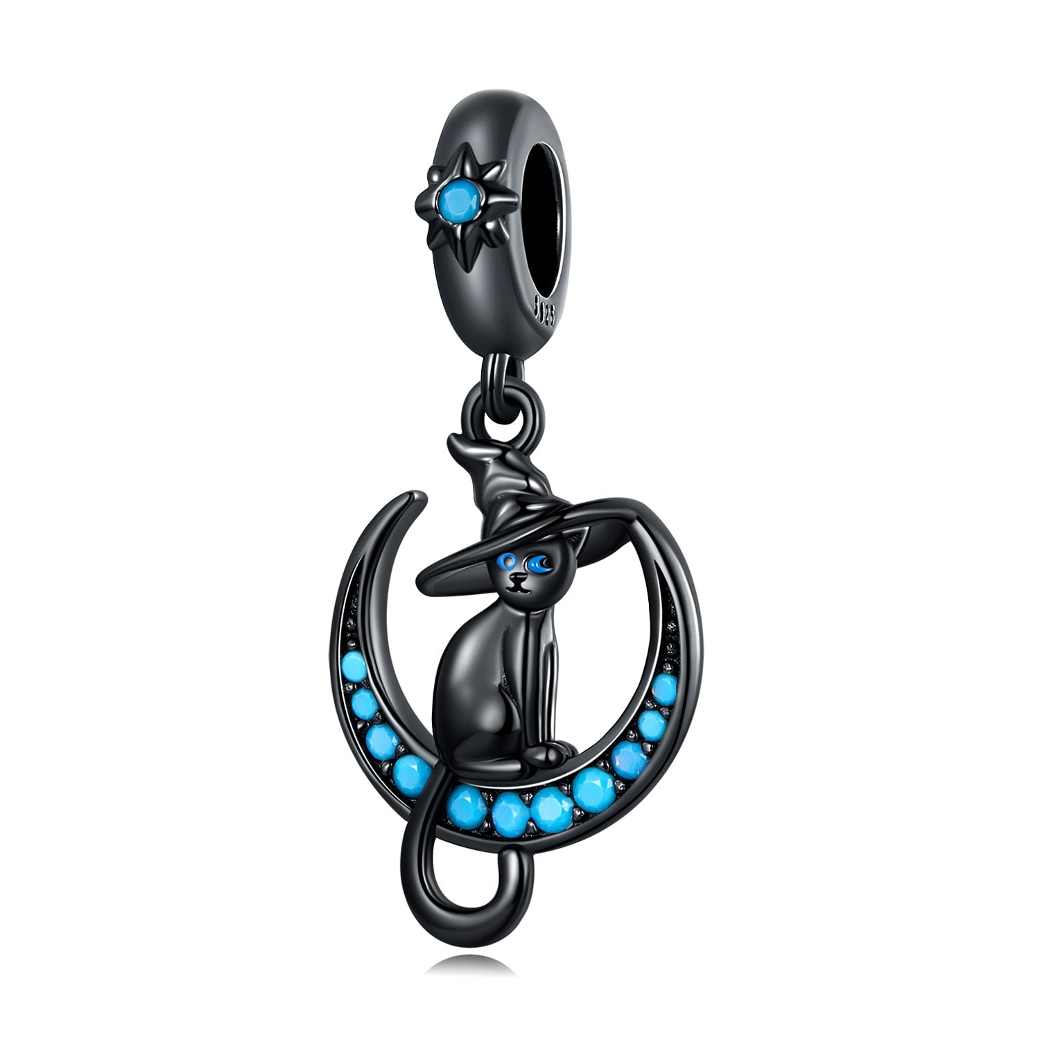 Cute Black Cat Charm
