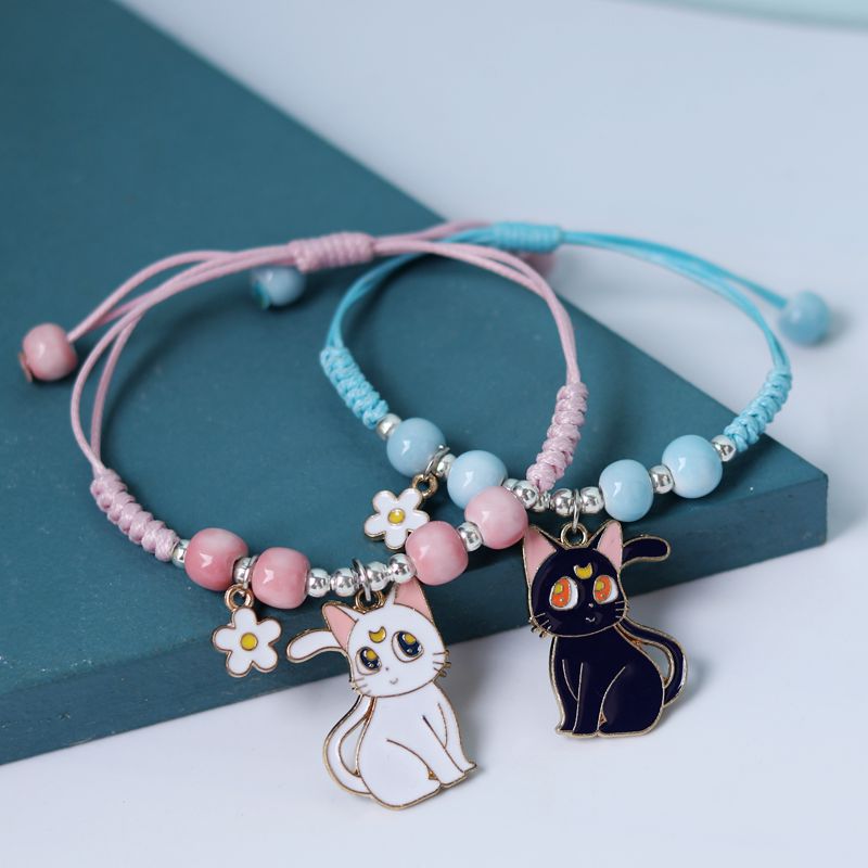 Cute Cat Friendship Bracelet