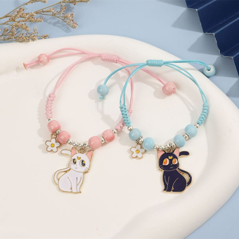 Cute Cat Friendship Bracelet
