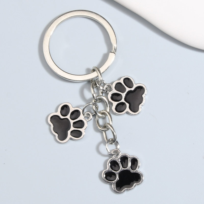 Cute Cat Paw Keychain