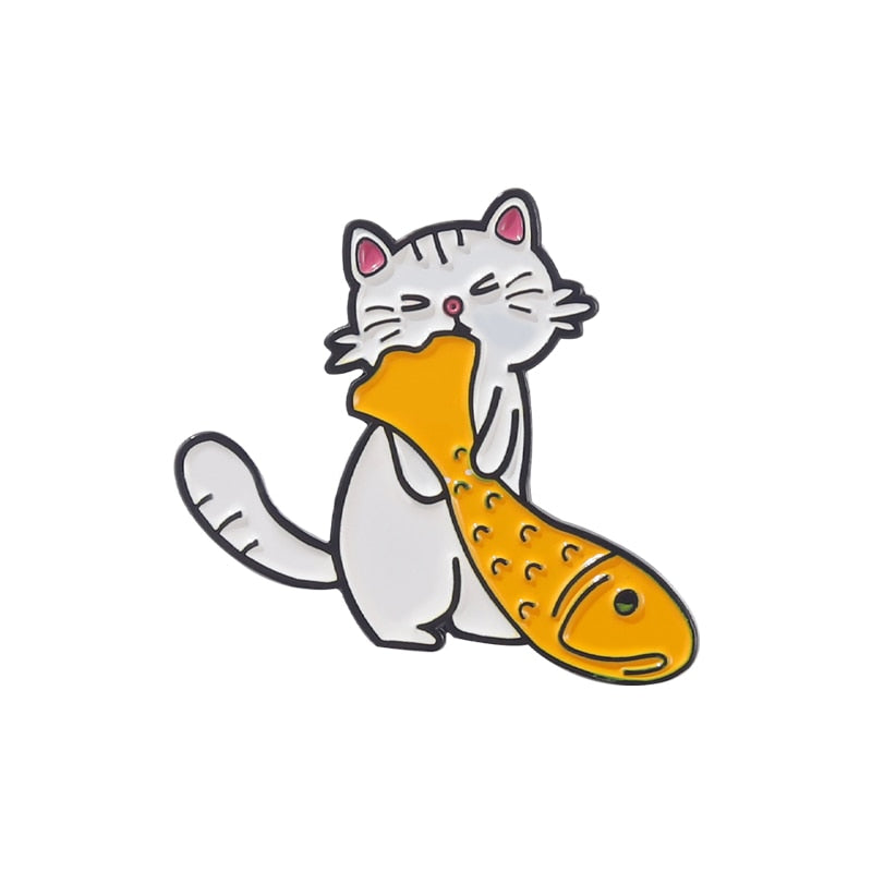 Cute cat pins