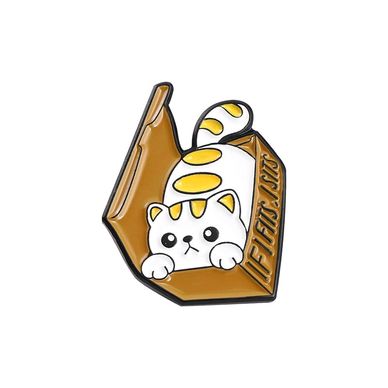 Cute cat pins