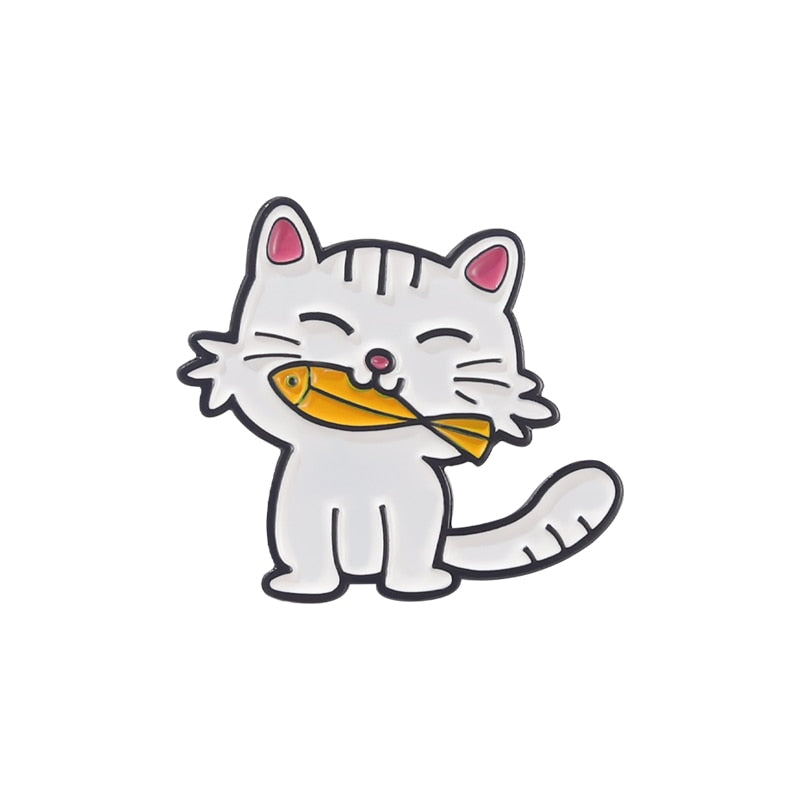 Cute cat pins