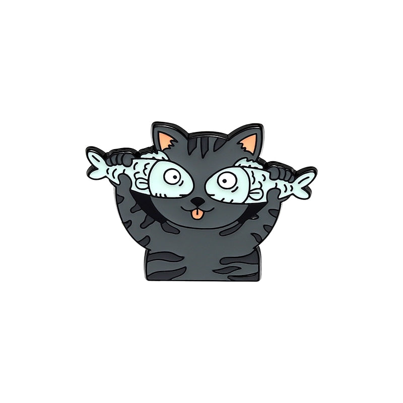 Cute cat pins