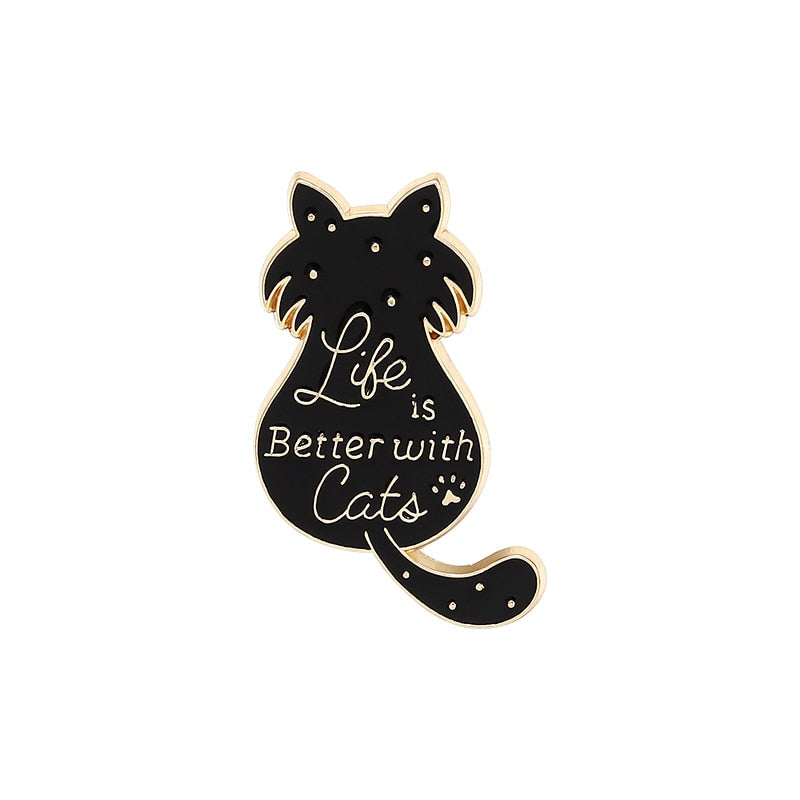 Cute cat pins