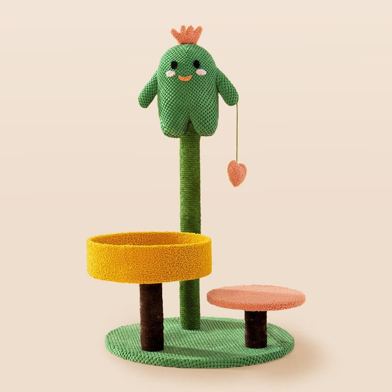 Cute Cat Scratching Post