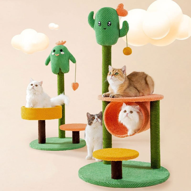 Cute Cat Scratching Post