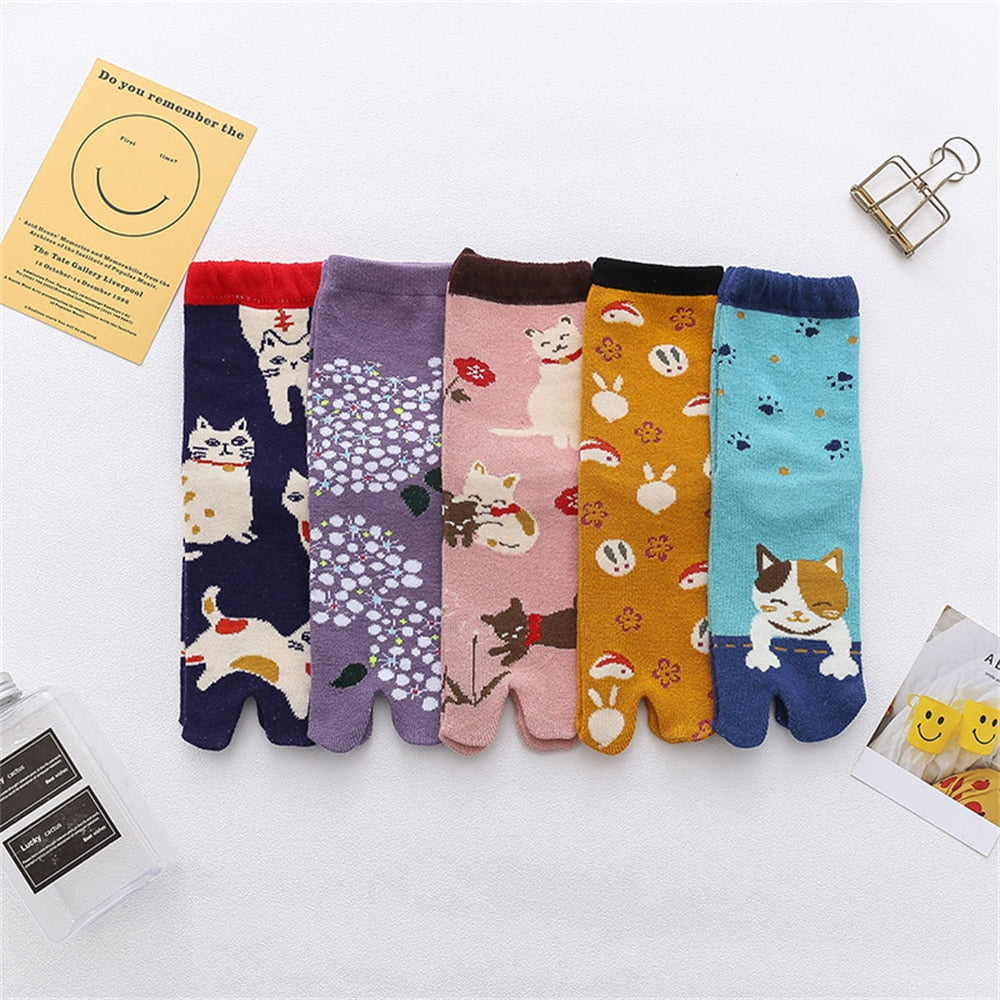 Cute Cat Socks