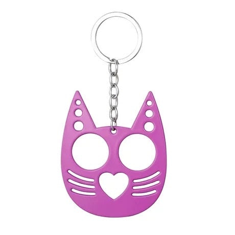 Cute Cat Stabber Keychain