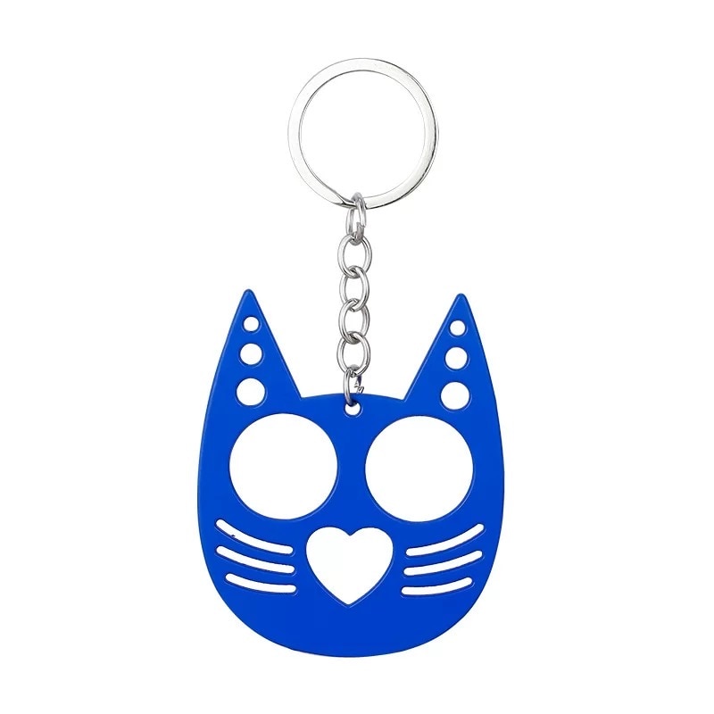 Cute Cat Stabber Keychain