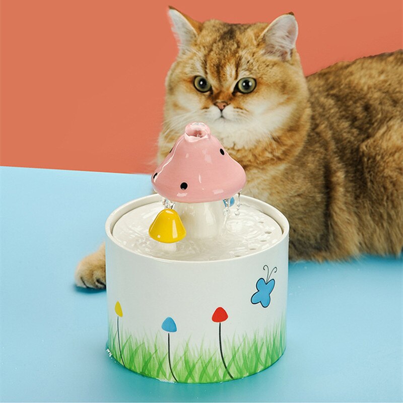 Cute Cat Water Fountain
