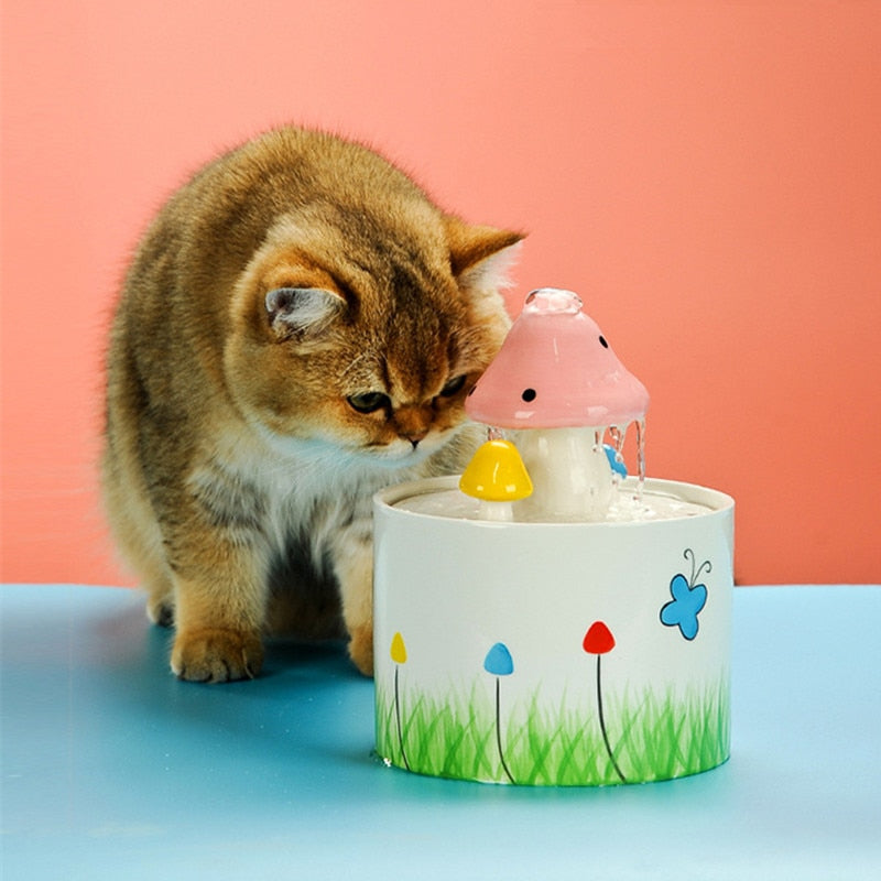 Cute Cat Water Fountain