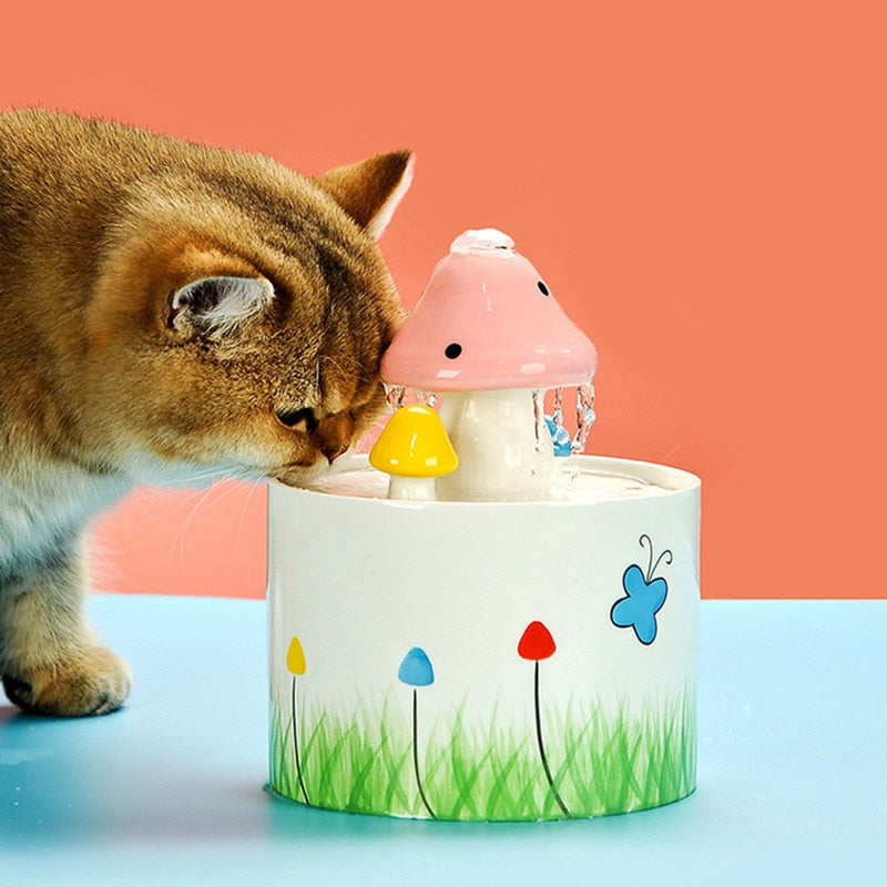 Cute Cat Water Fountain