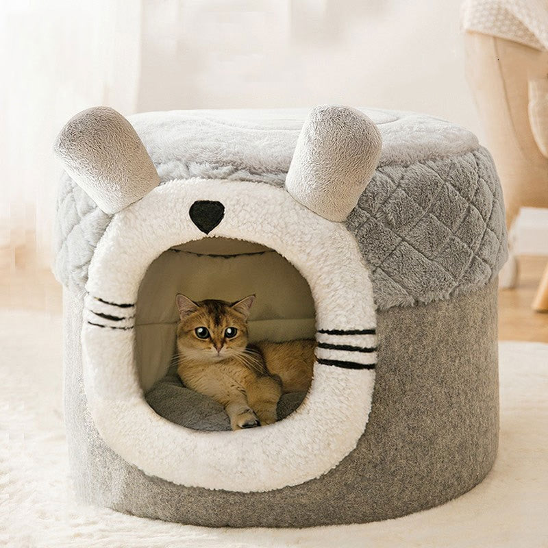 Cute Cave Cat Bed
