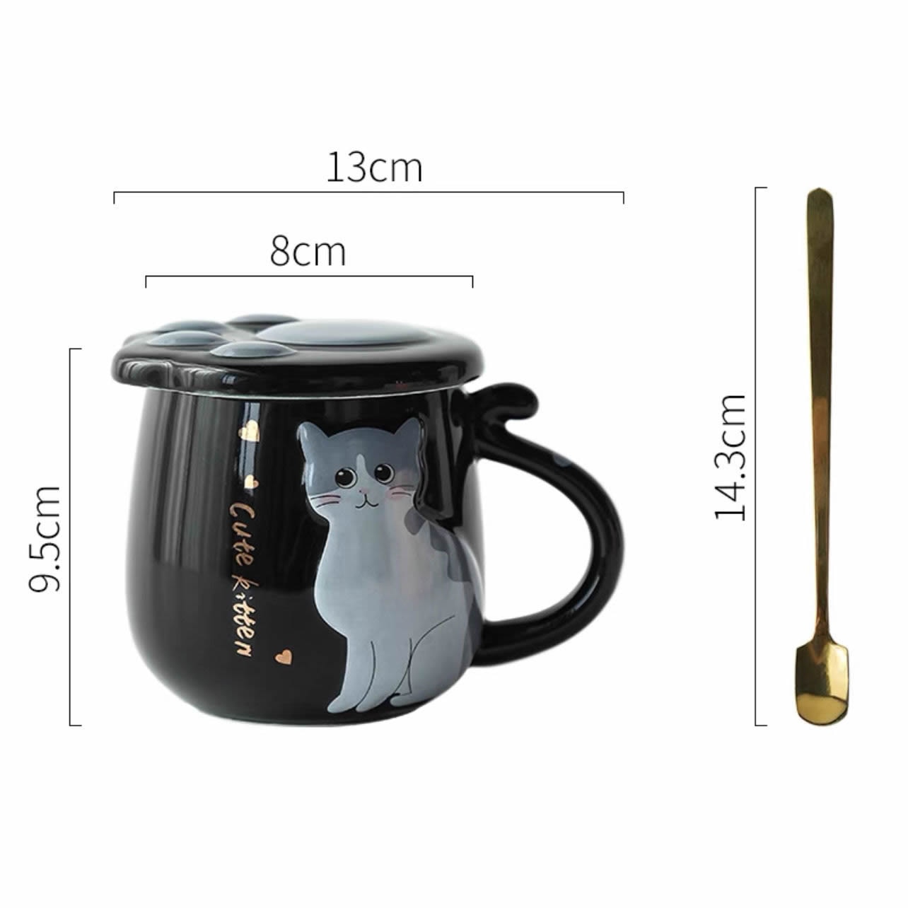 Cute Ceramic Cat Mug