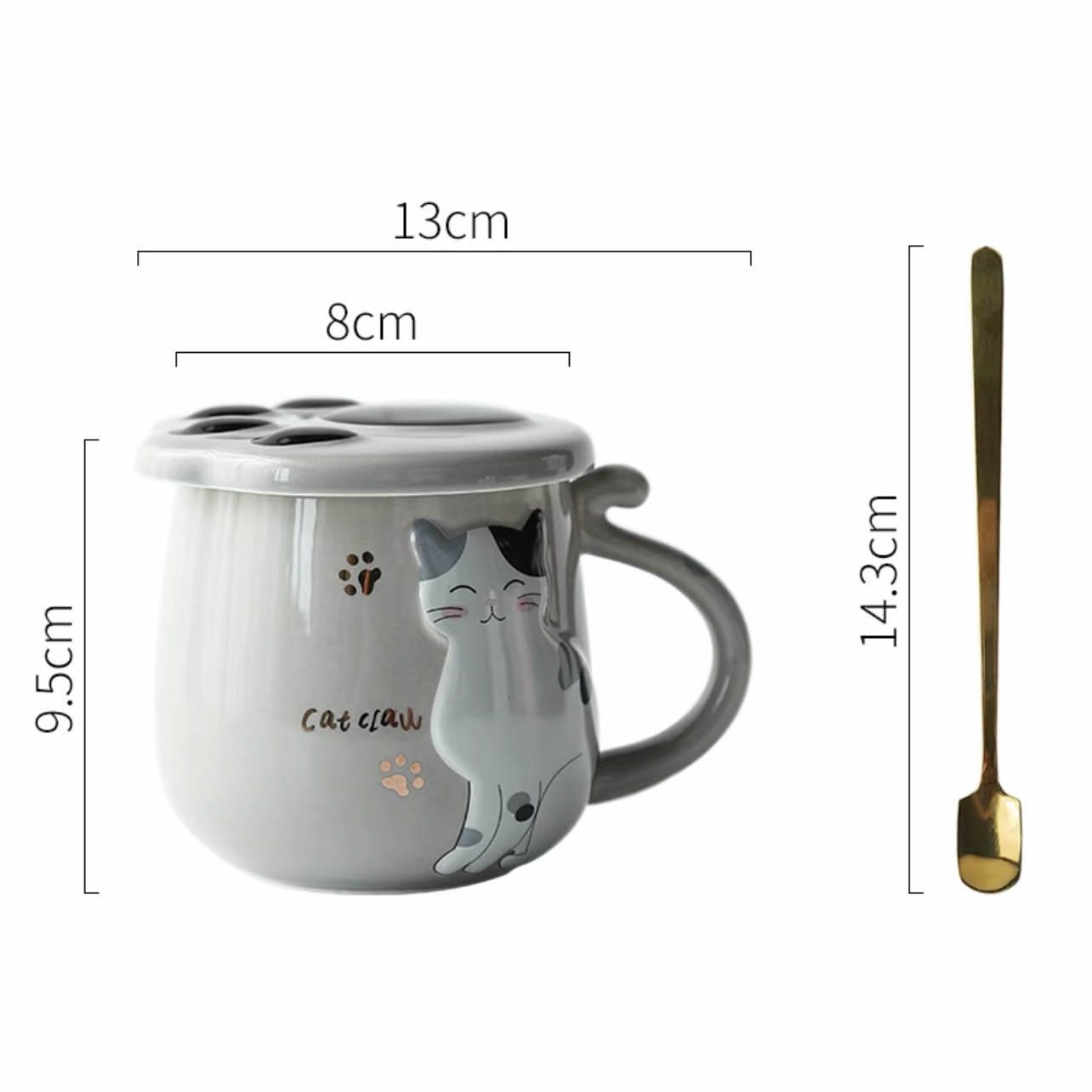 Cute Ceramic Cat Mug