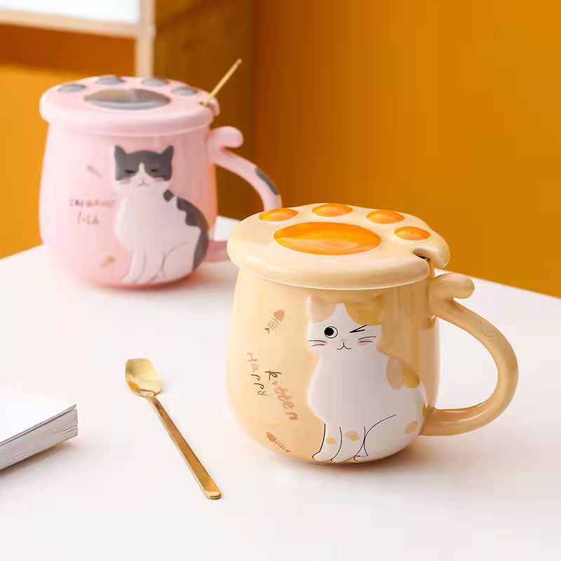 Cute Ceramic Cat Mug