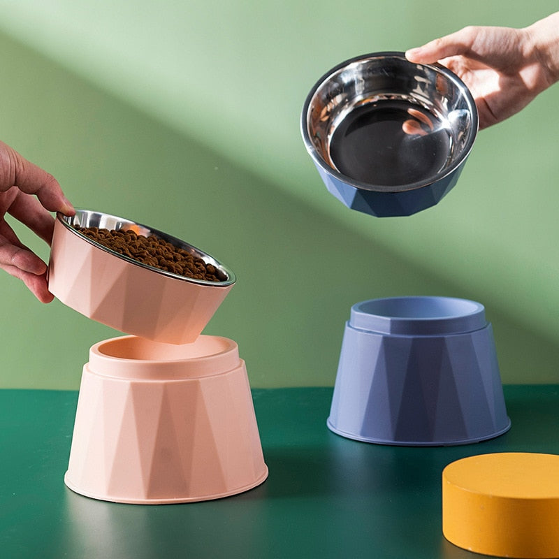 Cute Elevated Cat Bowl