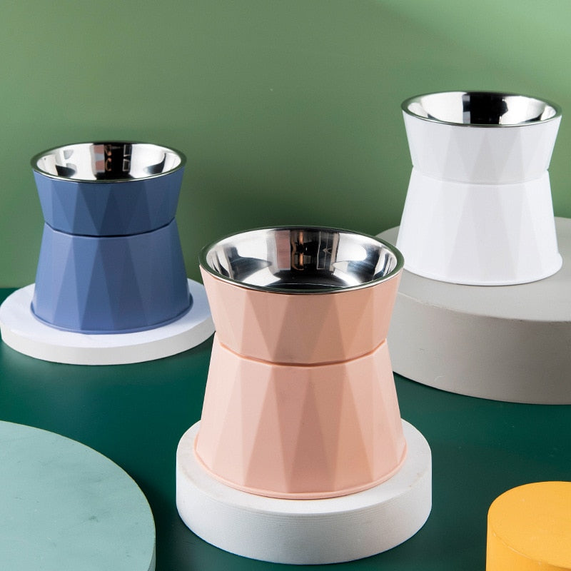 Cute Elevated Cat Bowl