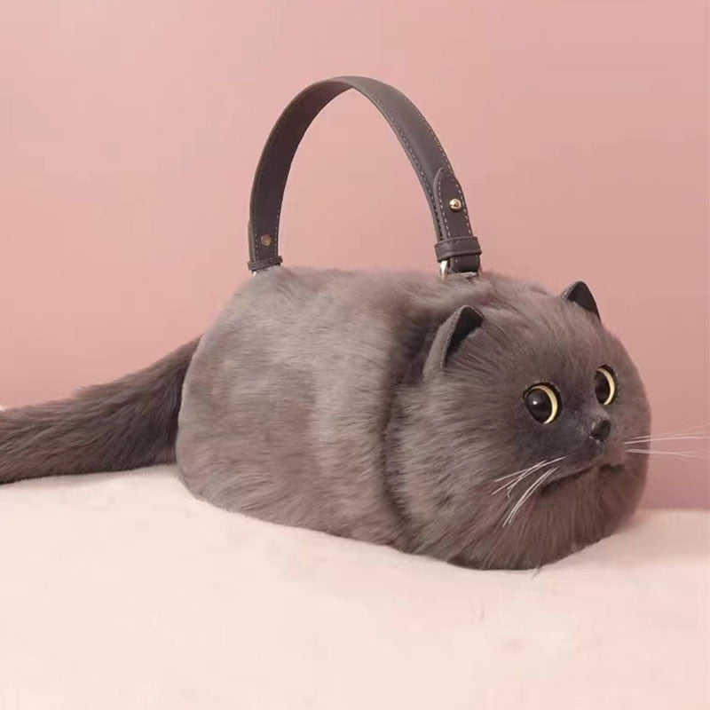 Cute Grey Handbag