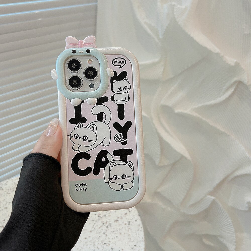 Cute Kitty Cat iPhone Case