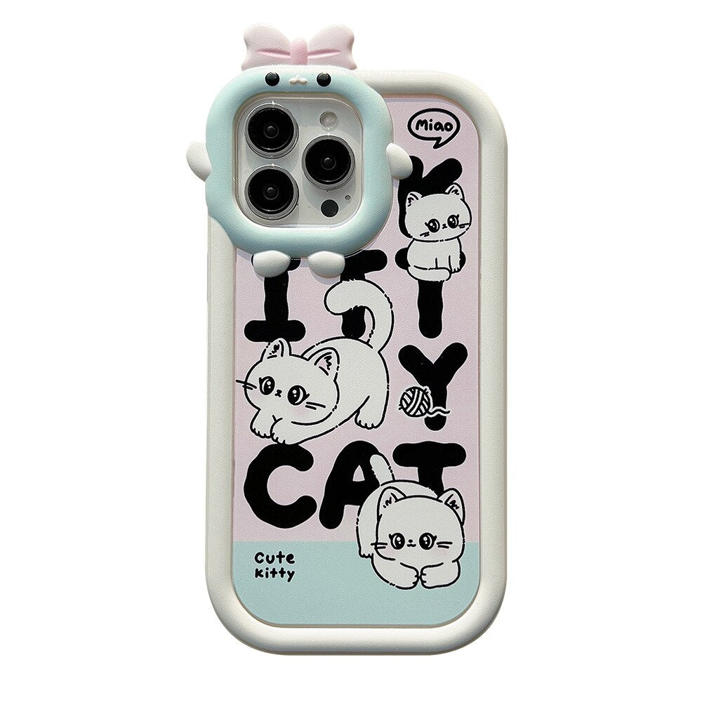 Cute Kitty Cat iPhone Case