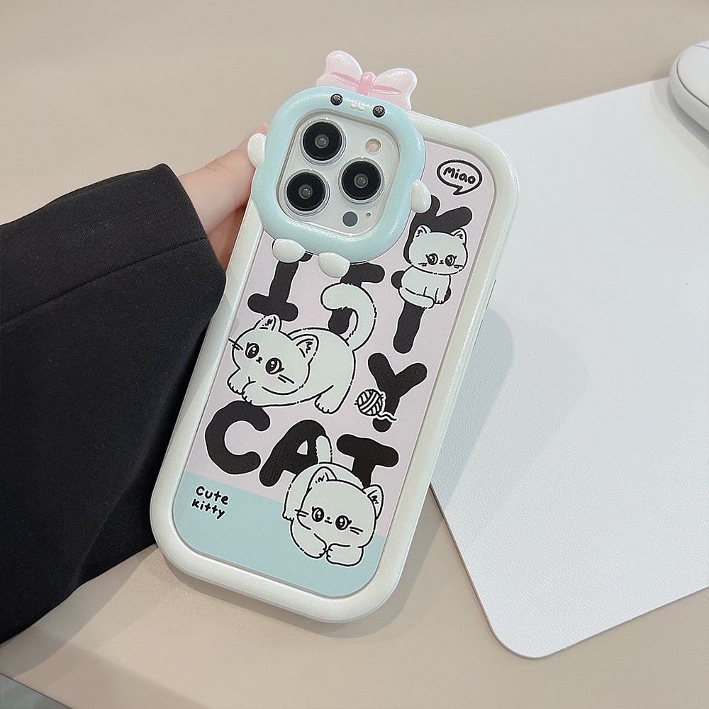 Cute Kitty Cat iPhone Case